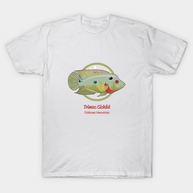 Trimac Cichlid T-Shirt by Reefhorse